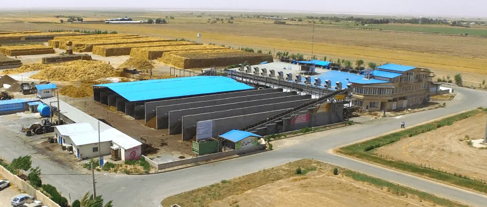 TBN International compost facility aerial view